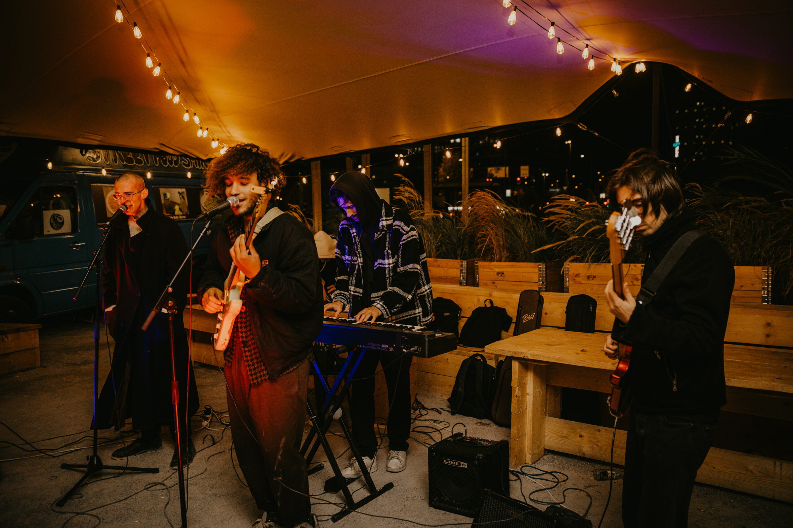 Band auf dem Europaplatz
